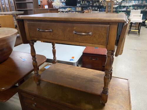 Extendable Single Drawer Nightstand