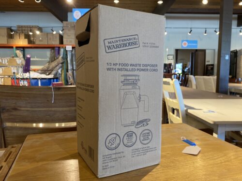 NEW! 1/3 HP Food Waste Dispower w/ Power Cord Model #113744