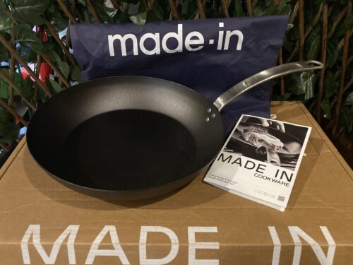 MADE IN Seasoned Carbon Steel Frying Pan, 12.5"
