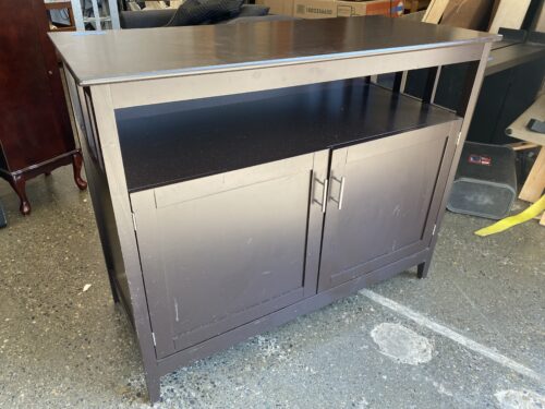 Dark Brown 2 Cabinet Media Center