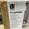 UMBRA NEW! Flapper Style Coat Rack in Black