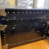 Black & Brass Chest w/ Nailhead Trim