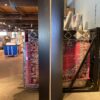 Slim Black Curved Front Corner Shelf