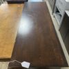 Dark Brown Glass Door TV Stand