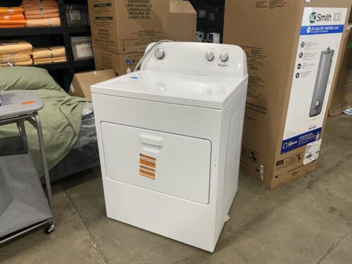 WHIRLPOOL Base White Electric Dryer Model #WED4850HW0