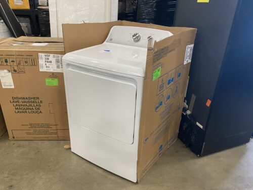 GE NEW! Simple White Dryer Model #GTD38EASW0WS