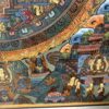 Hand Painted Framed Buddhist Wheel of Life