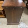 Lockable Extendable Sideboard w/ Leather Top
