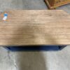 ASHLEY SIGNATURE Landocken Blue and Brown Rolling Coffee Table