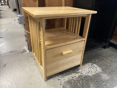 Lightweight Single Drawer End Table