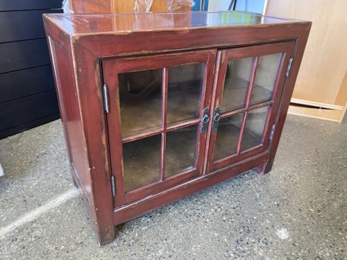 ETHAN ALLEN Cherry Stained TV Cabinet