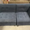 JONATHAN LOUIS Dark Blue Modular Sectional Sofa