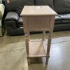 Dusty Purple White Washed Side Table