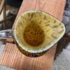 Hand Blown Leopard Print Glass Pitcher