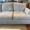 Boxy Plush Pale Grey 3-Seater Sofa