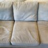 Boxy Plush Pale Grey 3-Seater Sofa