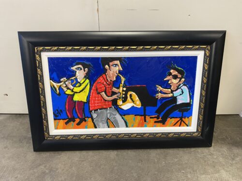 "Cubic Jazz Practice" Original Art by Vova