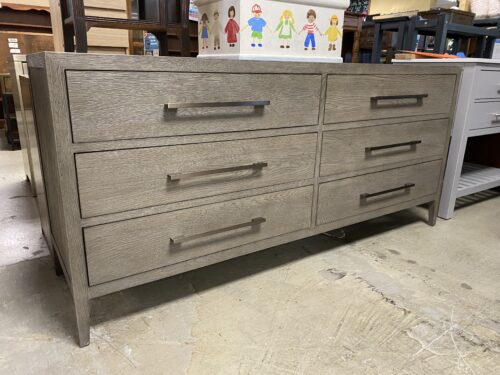 RESTORATION HARDWARE French Contemporary 6 Drawer Dresser