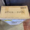 ALLEN ROTH NEW! Hoatley Grey Fabric Barstool