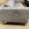 Light Blue 2 Cushion Fabric Sofa