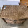 Aged Wicker Curve Fronted 3 Drawer Dresser