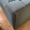 Teal 3 Seat Sofa w/ Moveable Lounger
