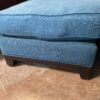 Teal 3 Seat Sofa w/ Moveable Lounger
