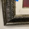 Giant White Flowers in a Tiered Carved Frame