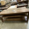 WALKER EDISON Farmhouse A-Frame Wooden Coffee Table