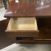 4 Shelf Cherry Stained Credenza