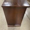 4 Shelf Cherry Stained Credenza