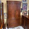 Cherry Stained Solid Wood 3 Drawer TV Armoire