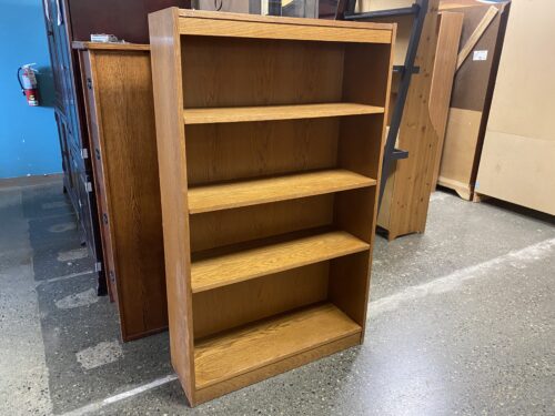 Classic Wooden 4 Shelf Bookcase