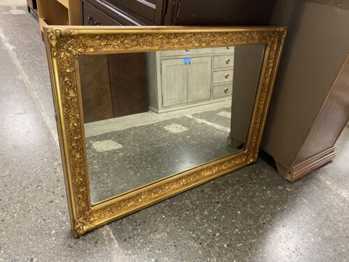 Elegant Gold Colored Wall Mirror