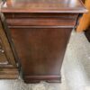 Dark Wooden 6 Drawer Dresser w/ Mirror
