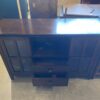 Espresso Brown Adjustable Shelf Media Cabinet