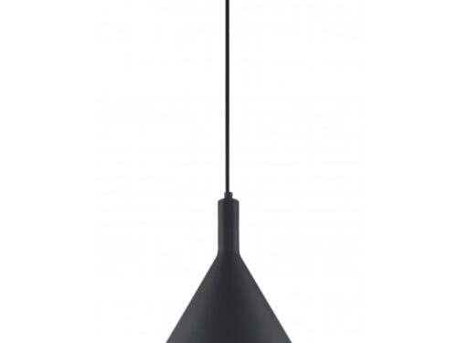 SATCO New! Nuvo Large Matt Black Pendant Fixture