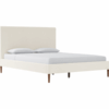 WEST ELM Emmet Nontuffted Queen Sized Bed Frame