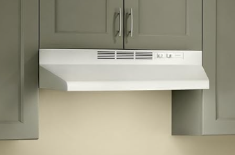 BROAN White 30" Range Hood