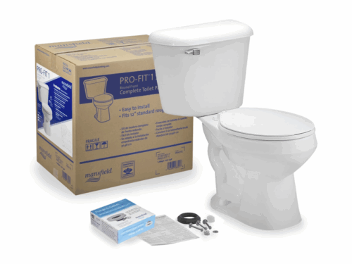 MANSFIELD Pro-Fit 1 Round Front Toilet