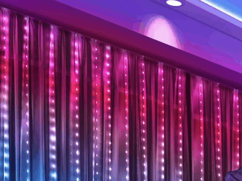 NEW! LED 10x10 Curtain String Lights, Set of 3