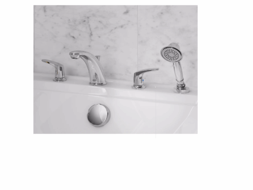 AMERICAN STANDARD Chrome Pro Roman Tub Trim with Shower Head