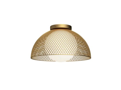 ALORA MOOD Haven Gold Metal Net Pendant Light