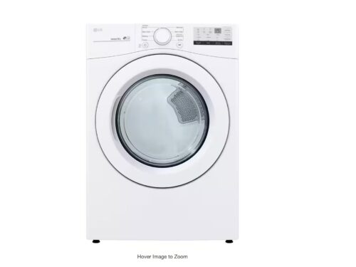LG NEW! 7.4 CUFT Electric Dryer Model #DLE3400W