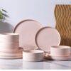 GBHOME Baby Pink 12pc Dining Set