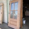 NEW! Mahogany 4 Lite Single Door 36" X 80" (Southcenter Store)