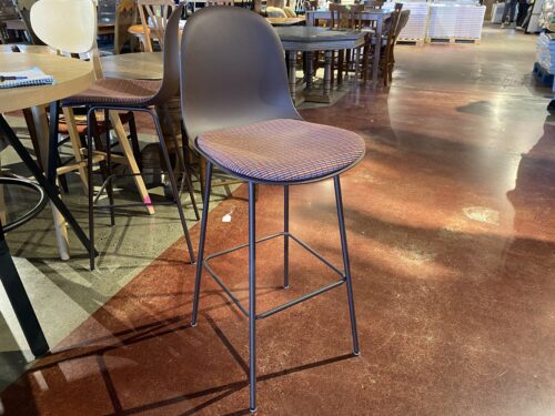 SENATOR Metal Frame Barstool w/ Plastic Mold Seat