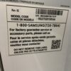 SAMSUNG Stainless Steel Side by Side Fridge Model #RS22T5201SR