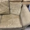 Golden Tan Corduroy Sofa