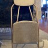 COSCO Vintage Skylaire Atomic Folding Chair, Fawn